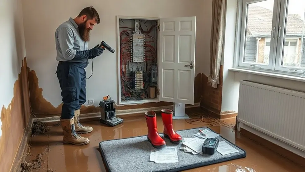 Flood-Damaged Electrics in Snodland